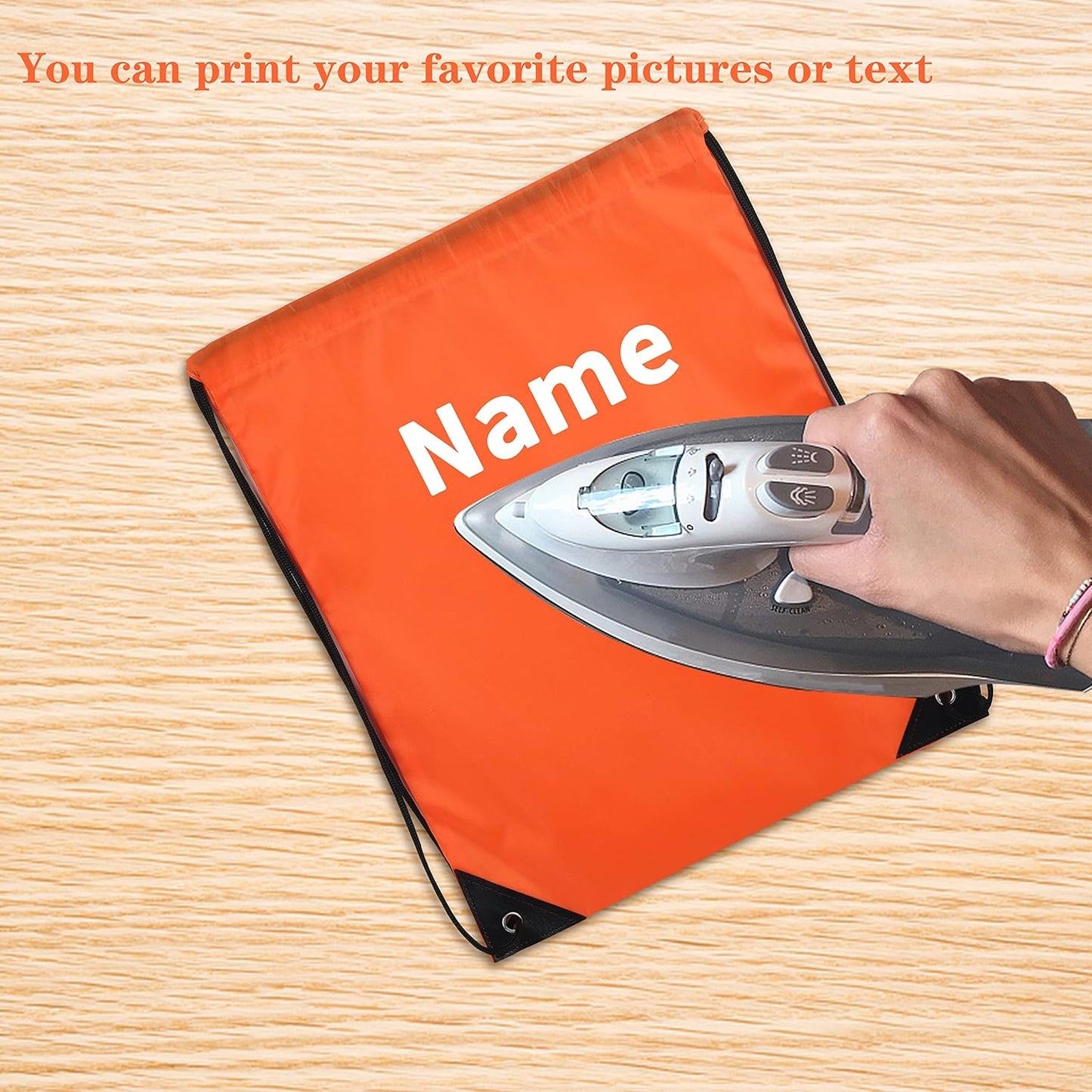 10 Colors Drawstring Backpack Bags Sack Pack Cinch Tote Sport Storage Polyester Bag for Gym Traveling