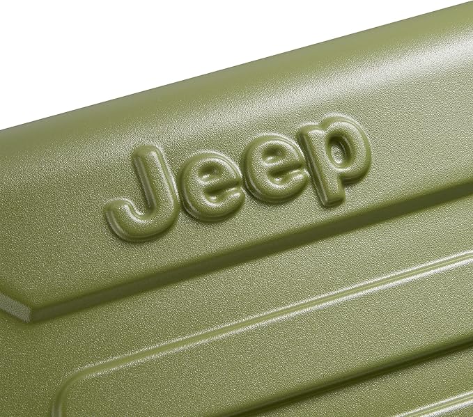 Jeep JH004C Hardside Expandable Luggage with Spinner Wheels (Avocado, Carry-On 20 Inch)