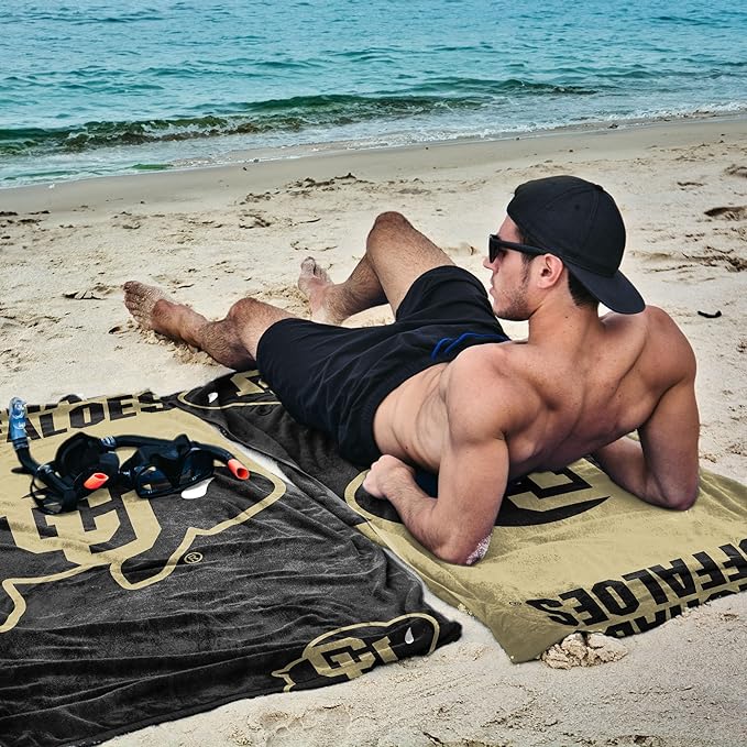 Northwest NCAA Unisex-Adult Microfiber Beach Towel