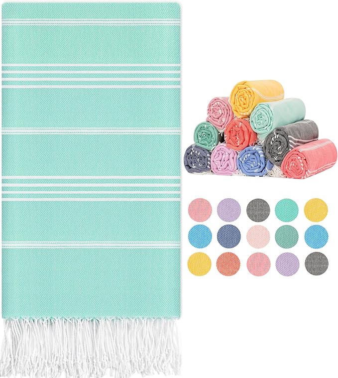 Antfuny Turkish Beach Towels Adult Pool Swim Bathroom Towel Oversized Sand Free Quick Dry Lightweight Extra Large Cloud Summer Vacation Essentials Clearance Must Haves Ship Cruise Accessories 2025