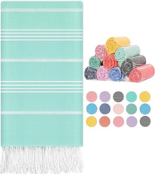 Antfuny Turkish Beach Towels Adult Pool Swim Bathroom Towel Oversized Sand Free Quick Dry Lightweight Extra Large Cloud Summer Vacation Essentials Clearance Must Haves Ship Cruise Accessories 2025