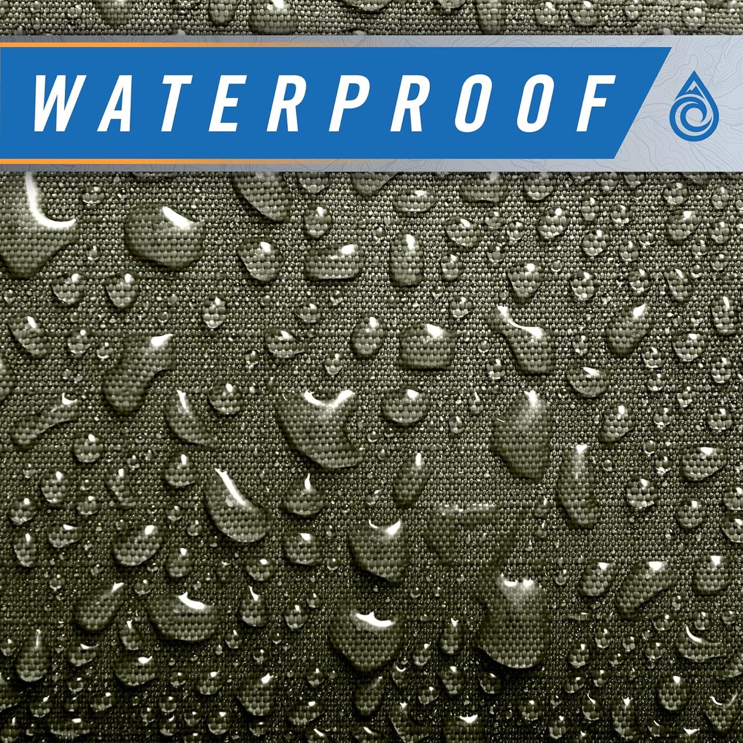 AquaQuest Rogue Dry Bag Set – 60 + 100L Olive Drab – 100% Waterproof Roll Top – Dry Sack