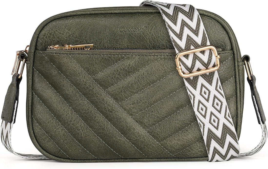 TANTOMI Small Crossbody Bags for Women, Small Purses with Card Slots Phone Purse Wide Adjustable Strap