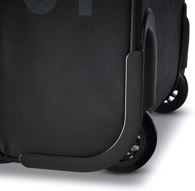 Samsonite Andante 2 Wheeled Duffel Bag – 28-Inch Durable Rolling Luggage with Inline Skate Wheels, Push-Button Handle & Spacious Compartments – Travel-Friendly and Lightweight - All Black