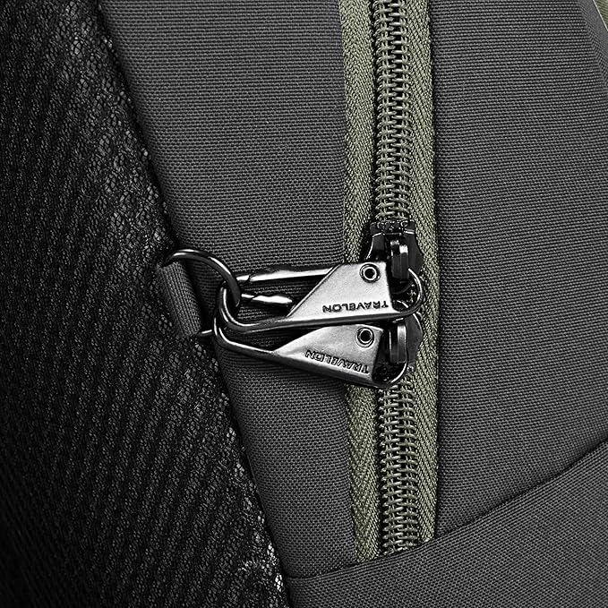 Travelon Anti-Theft The Voyages Small Backpack with XL Water Bottle Pocket