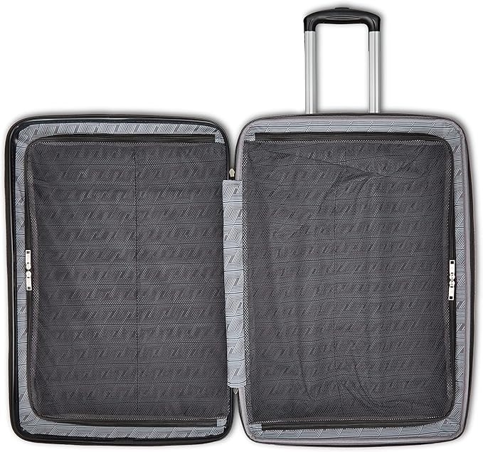 Samsonite Alliance SE Hardside Luggage with Spinner Wheels, Lightweight, LARGE SPINNER, SILVER