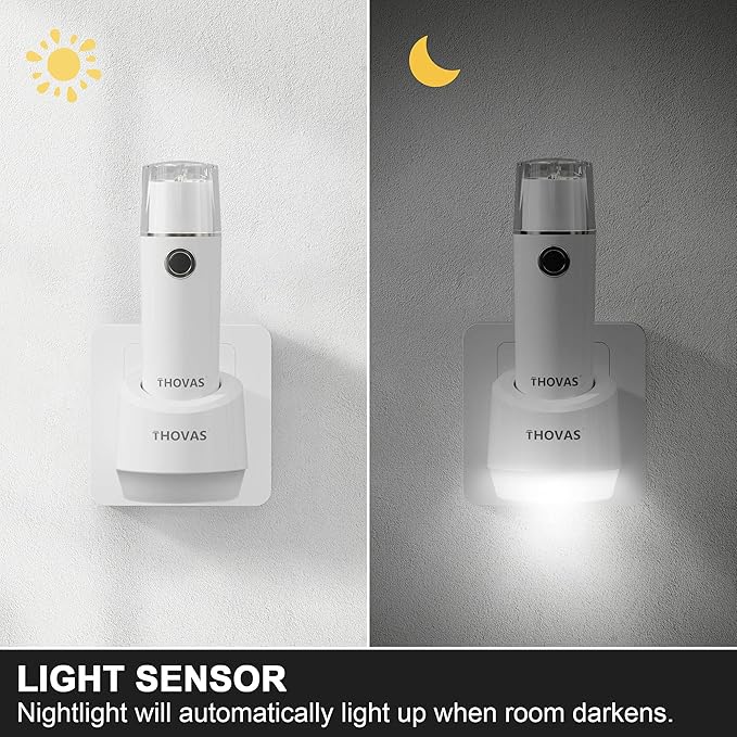 Emergency LED Flashlight, Power Failure Light, Plug-in Flashlight for Home, Rechargeable Power Failure Flashlights, Handheld Lights Perfect for Hurricane, Survival Kits Emergencies 3 Pack