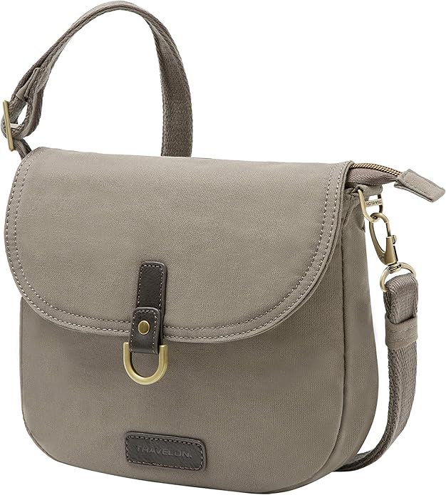 Travelon Anti-Theft Courier Saddle Crossbody