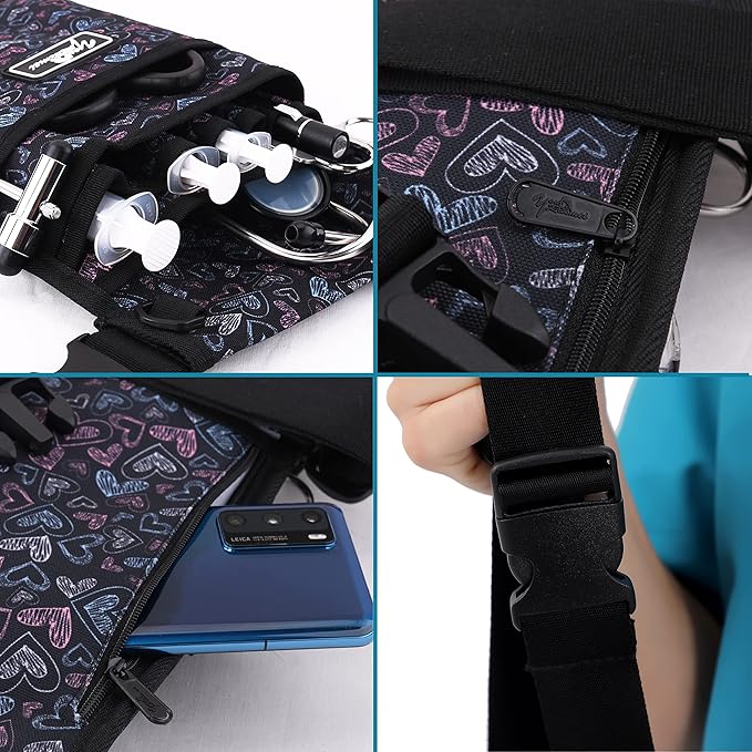 Fanny Pack for Work Kit - Practical Waist Bag for Nurses - Utility Belt Organizer (YR-HS-S-HuiXin)