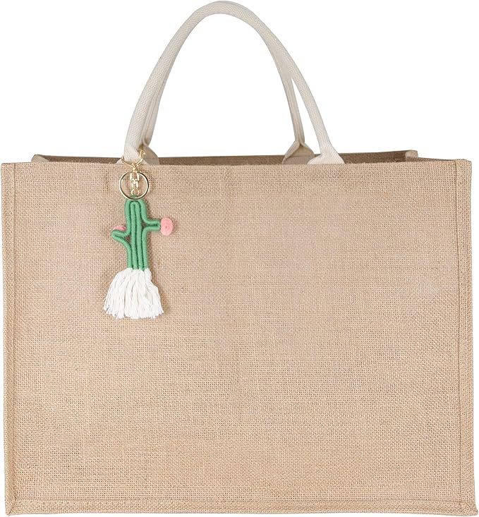 Hibala Woven Large Beach Bag Straw Beach Tote Handmade Weaving Shoulder Tassel Bag Handbag