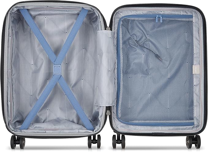 DELSEY PARIS Cruise 3.0 Hardside Expandable Luggage with Spinner Wheels, Graphite, 2 Piece Set (20/28)