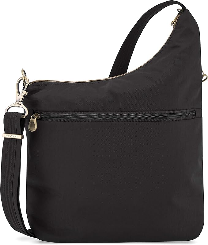 Travelon Anti-Theft Signature 3 Compartment Crossbody Bag