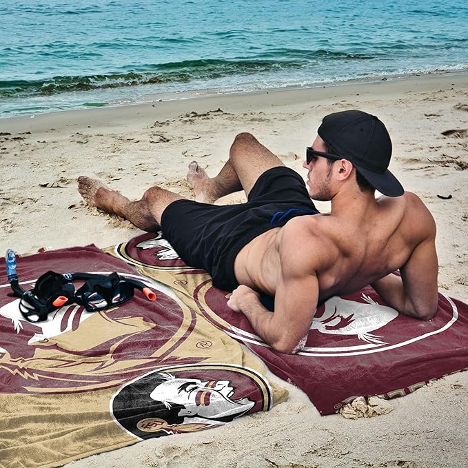 Northwest NCAA Unisex-Adult Microfiber Beach Towel