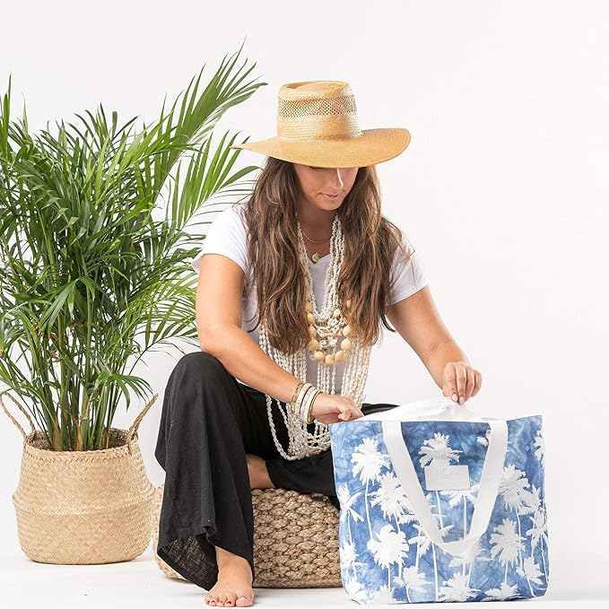 ALOHA Collection Day Tripper Tote | Lightweight, Packable, and Splash-Proof Beach Tote Bag | Easy to Clean