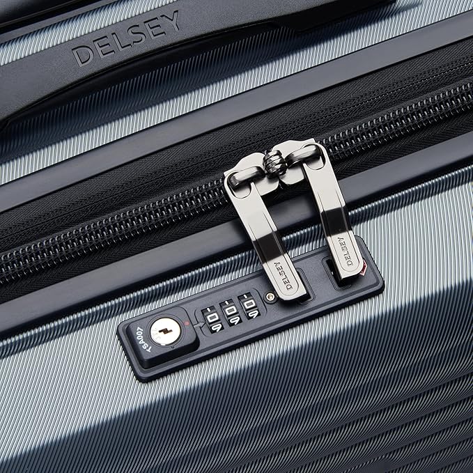 DELSEY PARIS Cruise 3.0 Hardside Underseater Carry On Luggage with 2 Wheels, Graphite