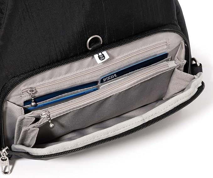 Baggallini womens Securtex Anti-theft Vacation Convertible Sling