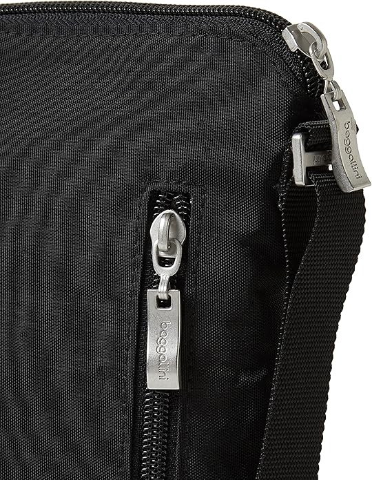 Baggallini Pocket Crossbody Bags for Women 8x8 Small Lightweight Durable Water-resistant Travel Purse W/Rfid