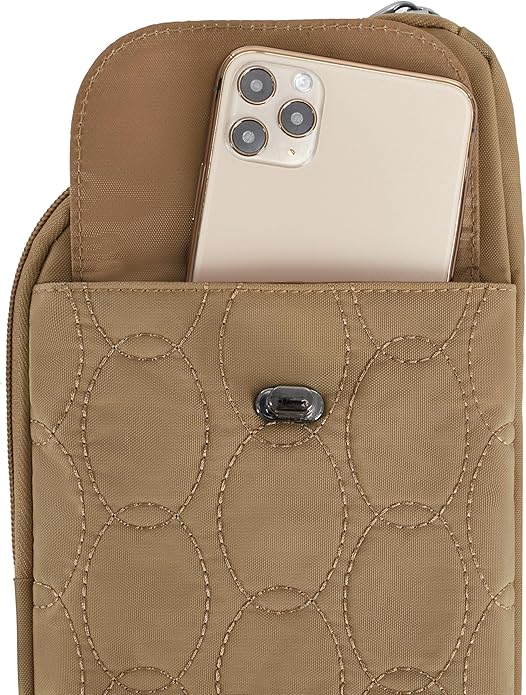 Travelon Anti-Theft Runways Slim Assymetric Crossbody