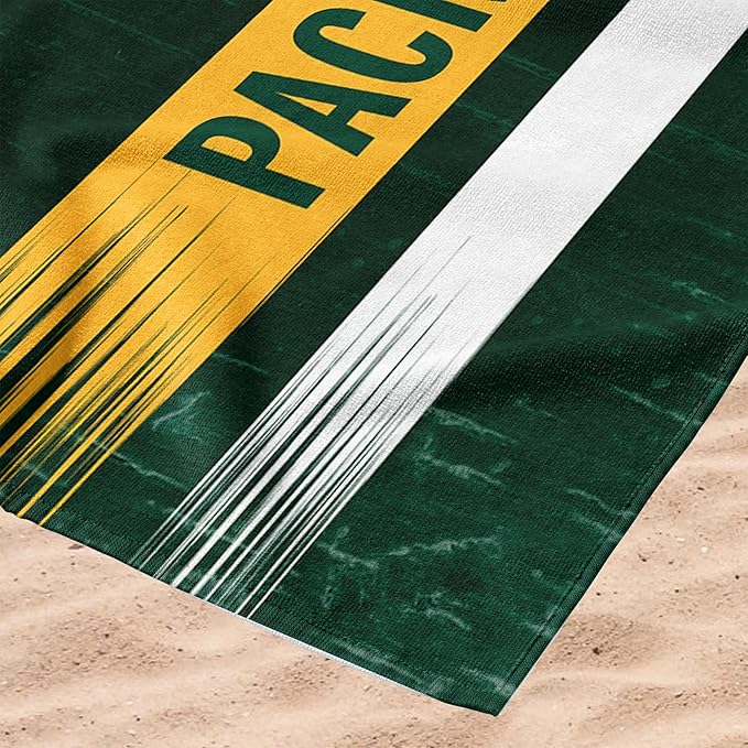 Northwest NFL Oversized Microfiber Beach Towel, 60 x 70 Inches – Quick Dry, Sand Resistant, Lightweight, Highly Absorbent, Shibori Design