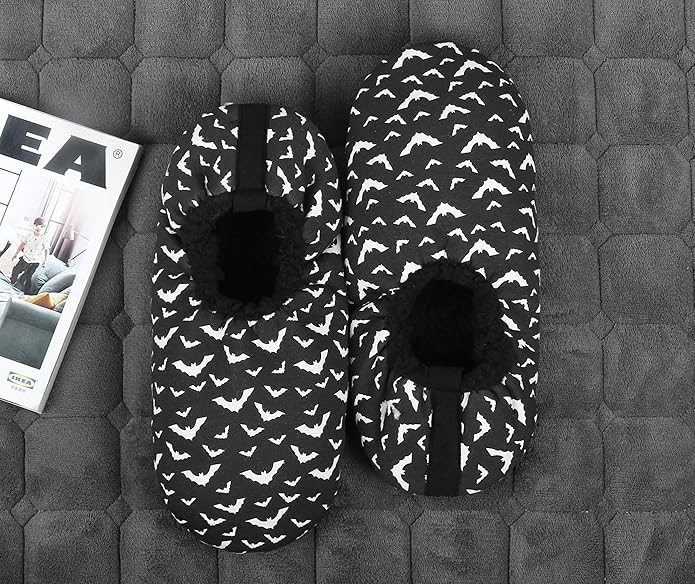 Keyela Mens Slipper Socks With Non Skid Bottoms, Warm Slipper Socks With Grippers For Men, Fuzzy House Slippers