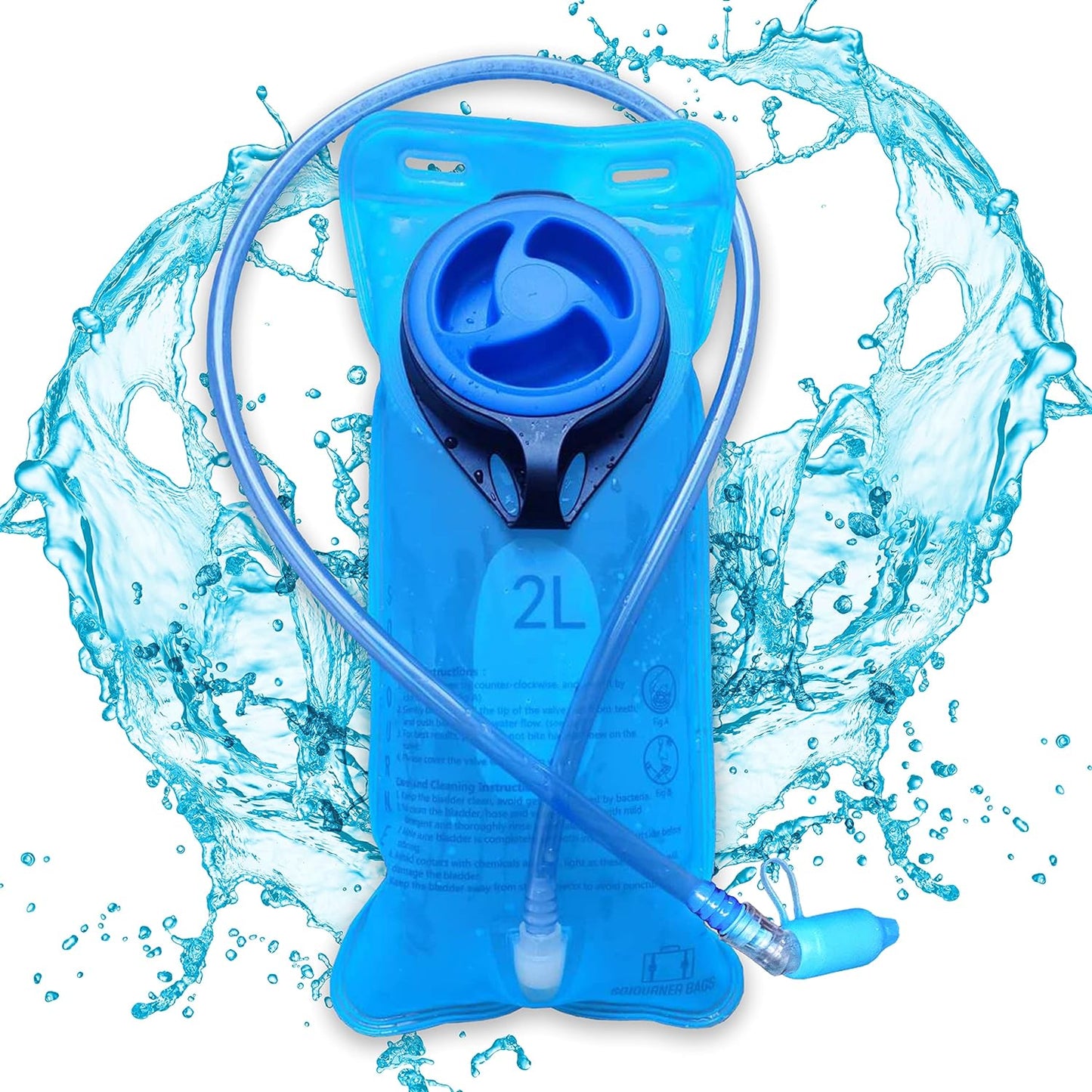 Sojourner Rave Hydration Pack - Hydration Backpack - Hydropack with 2L Bladder - Water Backpack for Festivals, Hiking, Running, Biking and More