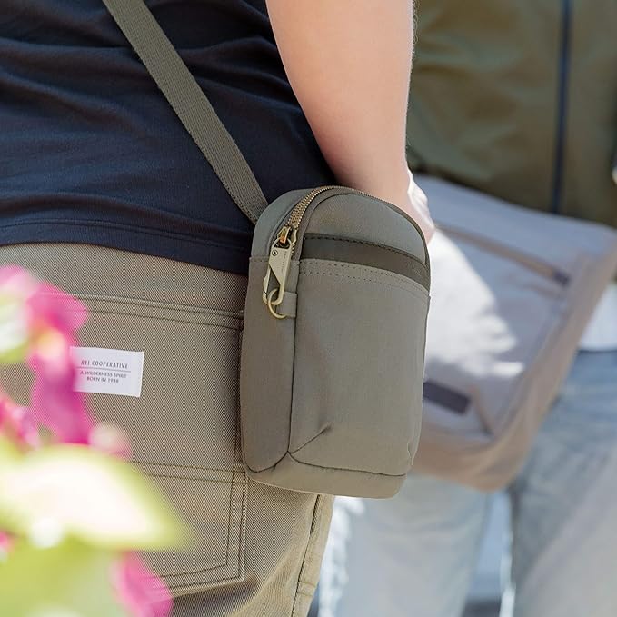 Travelon Anti-Theft Courier Mini Crossbody Bag