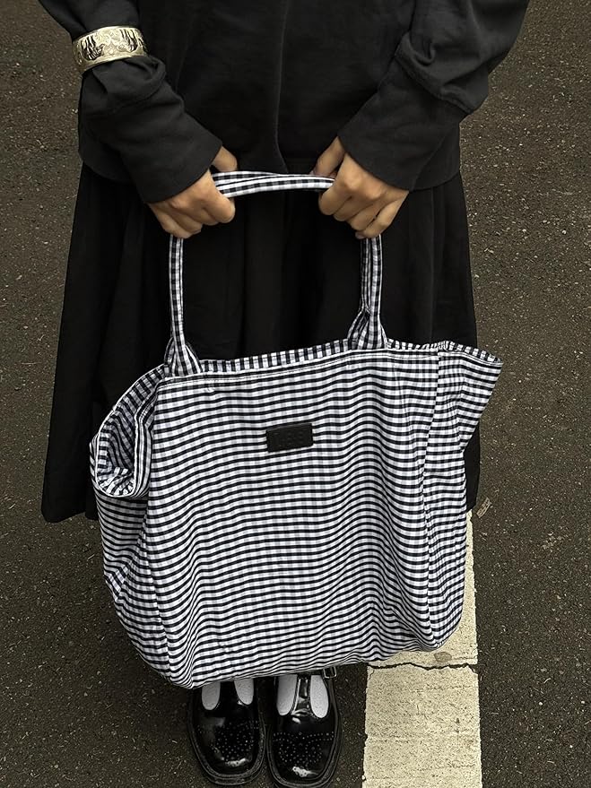 Montana West x Lee Extra Large Soft Cotton Tote Bag for Women Thick Lightweight Shoulder Bag Reusable Grocery Bag