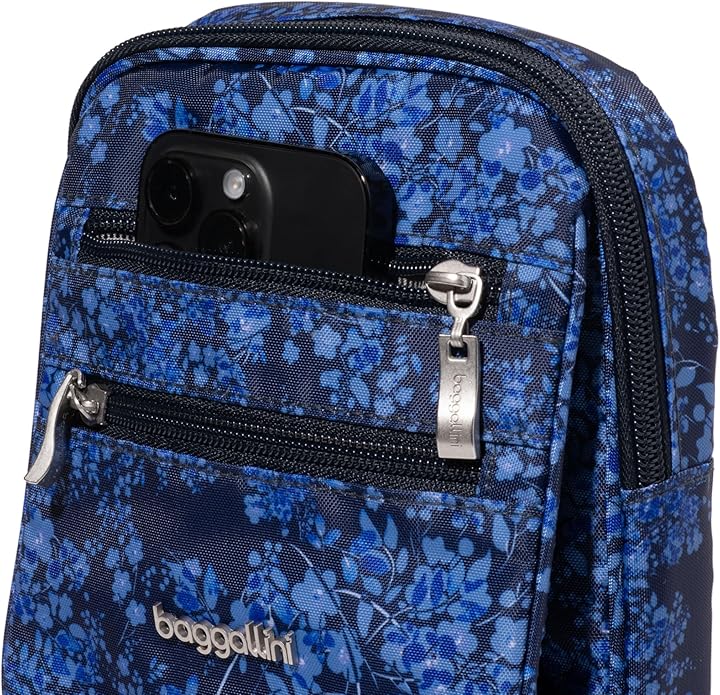 Baggallini Journey Crossbody Bags for Women 9x6 Small Lightweight Travel Handbag W/RFID