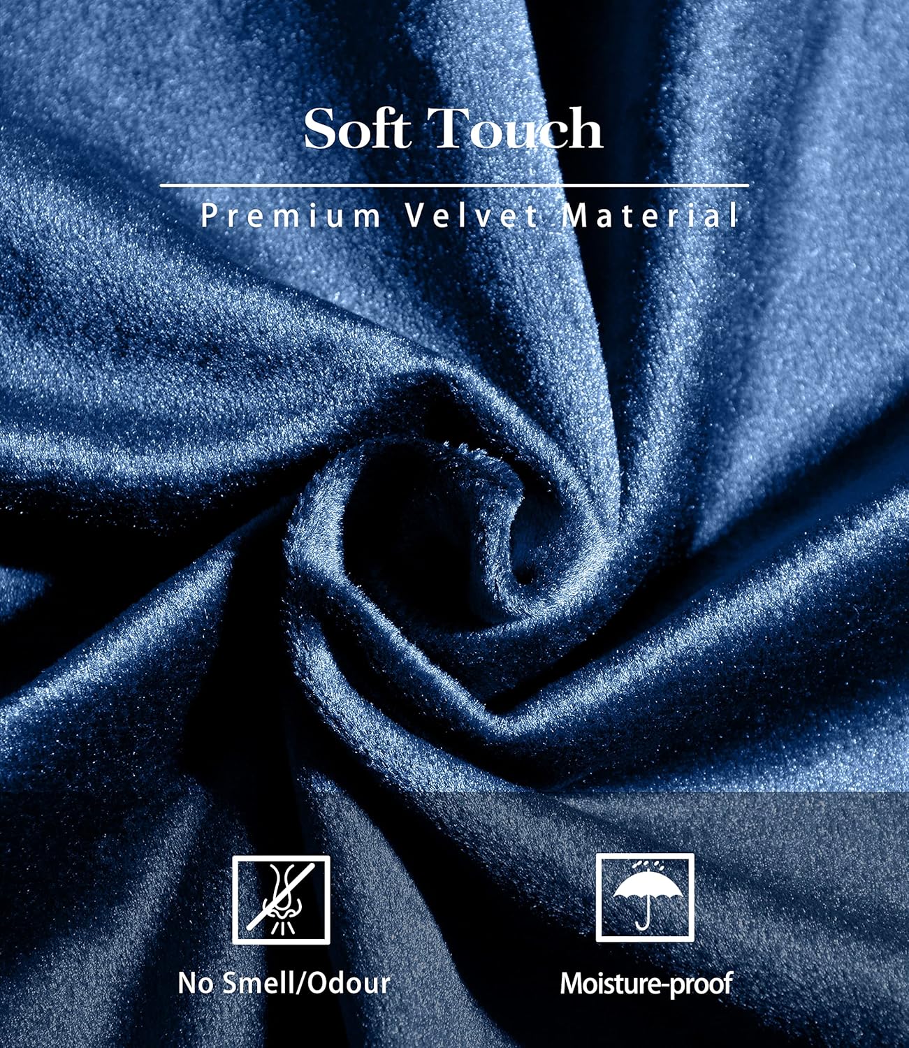 TAIMY Mini Jewelry Travel Case, Velvet Small Travel Jewelry Box, Portable Jewelry Travel Organizer Box for Rings Earrings Necklaces, Gifts for Women Girls(Navy Blue)