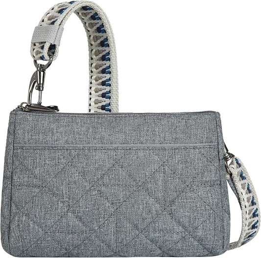 Travelon unisex-adult Anti-Theft Boho Clutch Crossbody