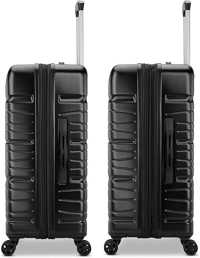 Samsonite Evolve SE Hardside Expandable with Double Spinner Wheels, 2PC SET (CO/M), Purple