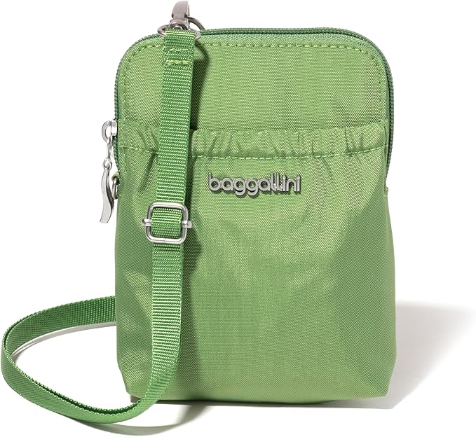 Baggallini Bryant Pouch Small Crossbody Bag for Women - Phone Purse with Crossbody Strap - Lightweight Crossbody Pouch