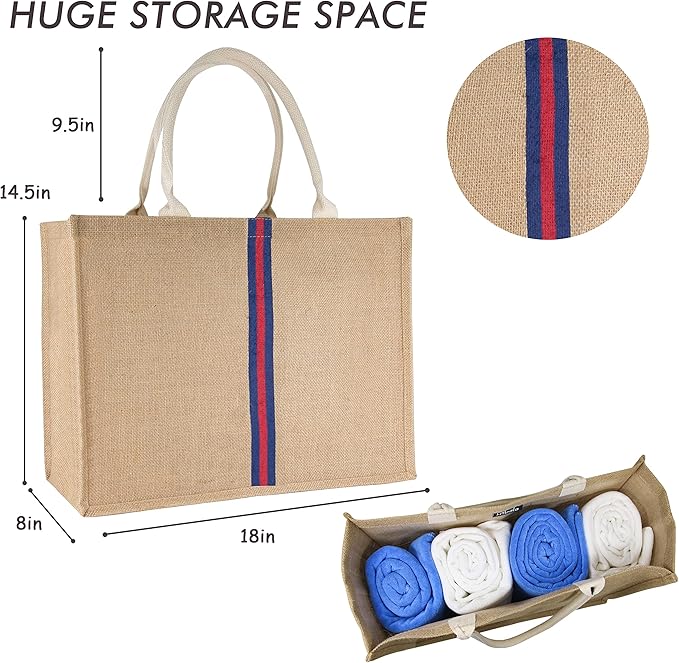 Hibala Woven Large Beach Bag Straw Beach Tote Handmade Weaving Shoulder Tassel Bag Handbag