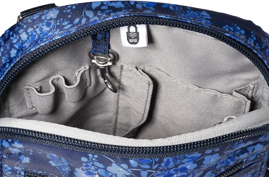 Baggallini Journey Crossbody Bags for Women 9x6 Small Lightweight Travel Handbag W/RFID