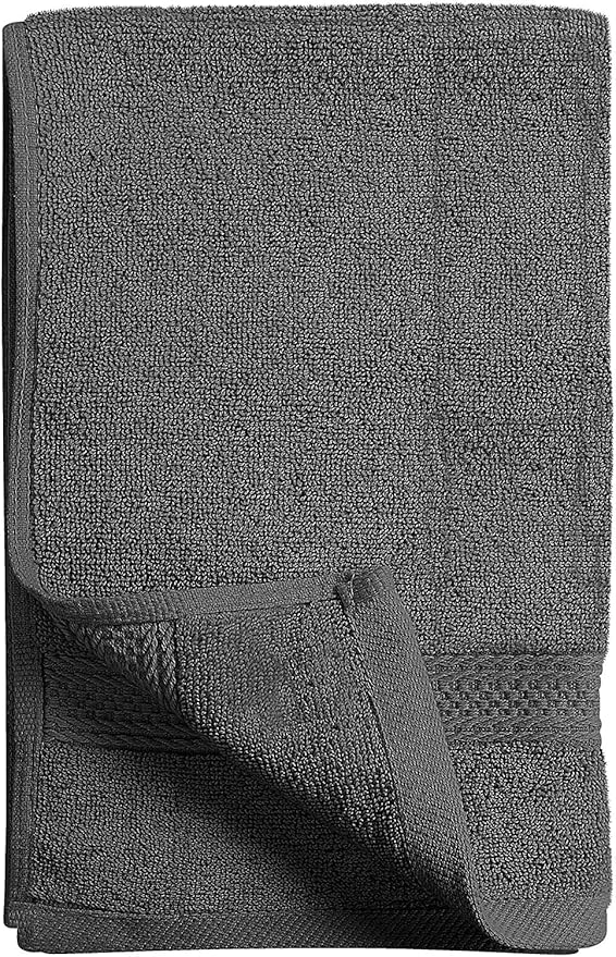 Utopia Towels 72 Pack Premium Hand Towels Set, 16 by 28 inches, 100% Ring Spun Cotton, Ultra Soft and Highly Absorbent 600GSM Towels for Bathroom, Gym, Shower, Hotel, and Spa, Grey