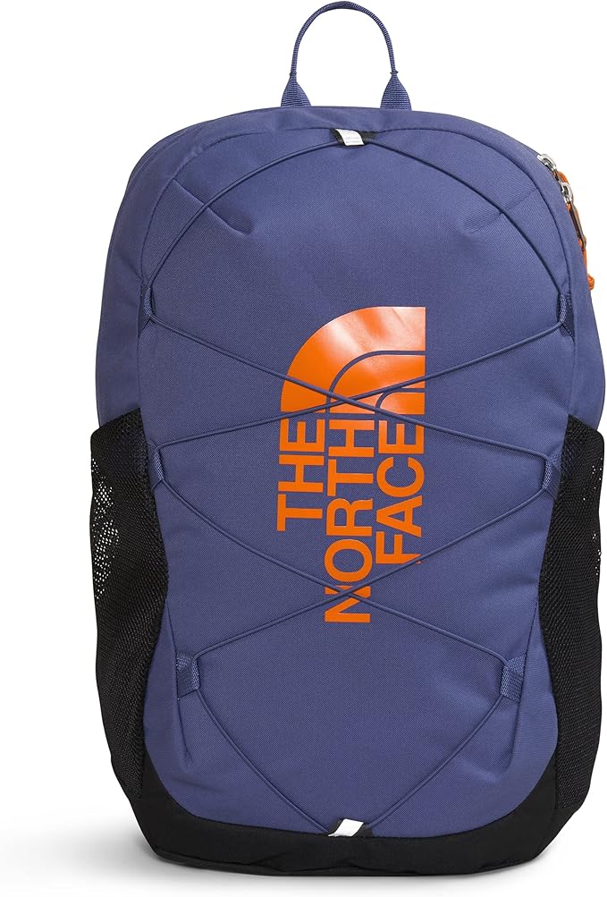 The North Face Teen Court Jester Backpack, Cave Blue/TNF Black/Mandarin, One Size