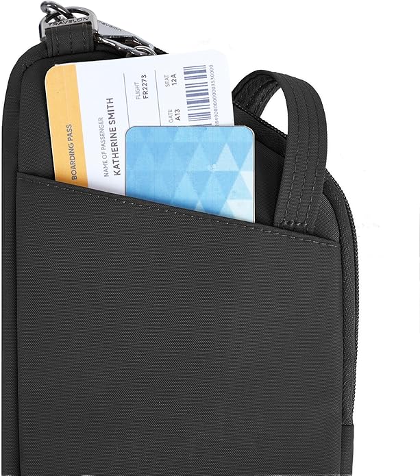Travelon Anti-Theft Runways Slim Assymetric Crossbody
