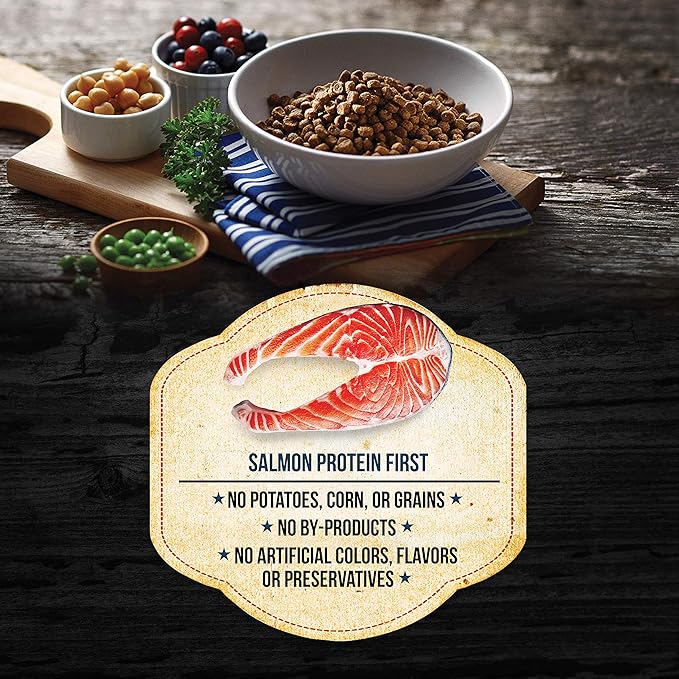 Fussie Cat Market Fresh Salmon Meal Formula Grain-Free Dry Cat Food 2 Lb