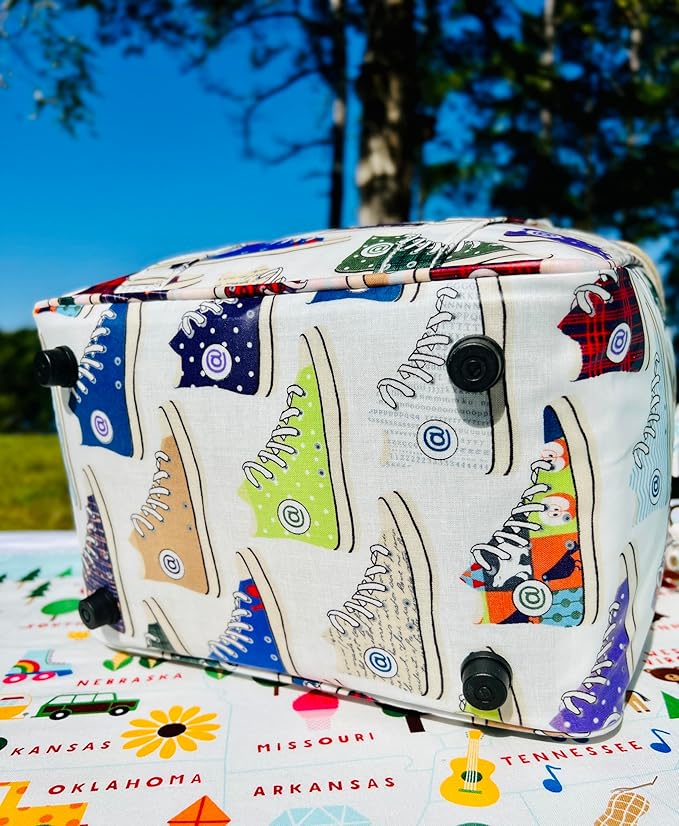 Kwang Min Insulated Insulated Cooler Bag,Reusable Large Lunch Bag for Women, Great for Outdoors,Camping,Party,Premium Quality,Adjustable Strap,Foldable