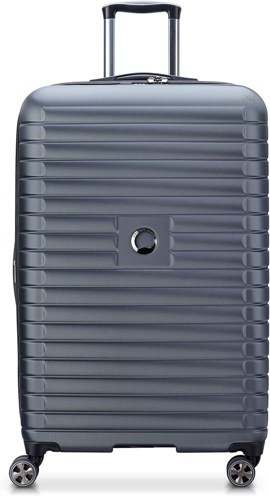DELSEY PARIS Cruise 3.0 Hardside Expandable Luggage with Spinner Wheels, Graphite, Checked-Large 28 Inch