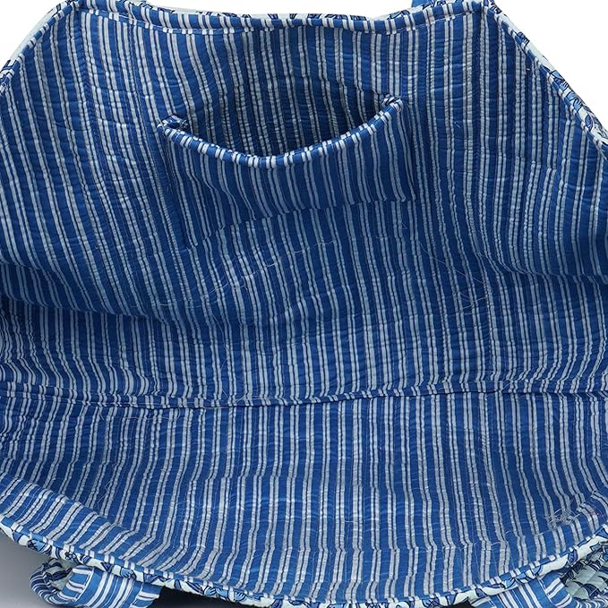 Marubhumi Women Lightweight Travel Bag Purse Cotton Shoulder Tote Bag For Shopping Grocery & Beach Bag