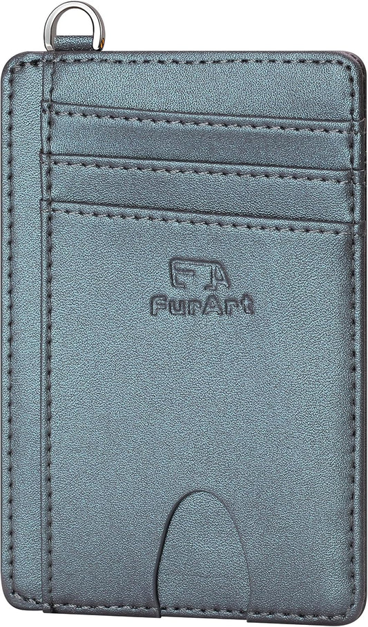 FurArt Slim Minimalist Wallet, Front Pocket Wallets, RFID Blocking, Credit Card Holder for Men & Women