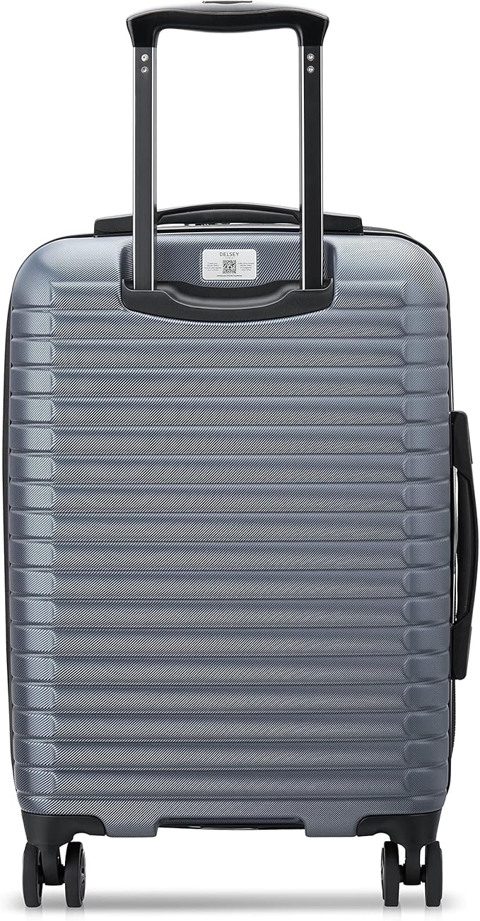 DELSEY PARIS Cruise 3.0 Hardside Expandable Luggage with Spinner Wheels, Graphite, 2 Piece Set (20/28)