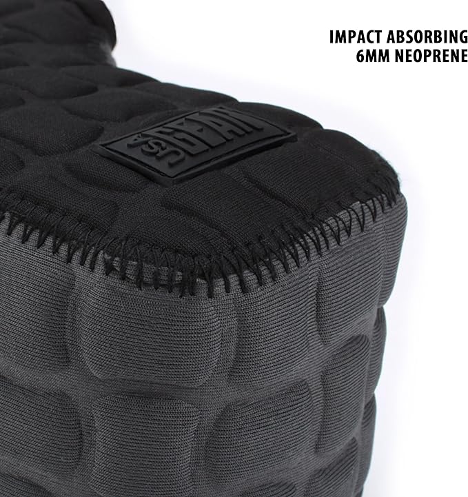 USA Gear Camera Sleeve (Medium) for Compact SLRs Compatible with Canon EOS R100 Nikon Z30 Sony ZV-E10, and more - Padded Neoprene DSLR Case with Zipper Accessory Pocket & Belt Loop (Deluxe Gray)