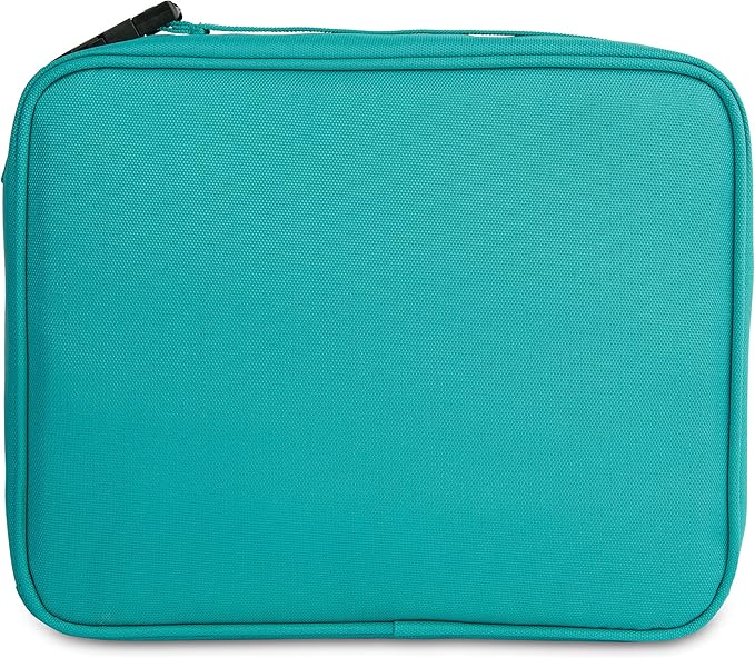 PackIt Freezable Classic Lunch Box, Teal, Built with EcoFreeze Technology, Collapsible, Reusable, Zip Closure With Zip Front Pocket and Buckle Handle, Designed for Fresh Lunch On the Go