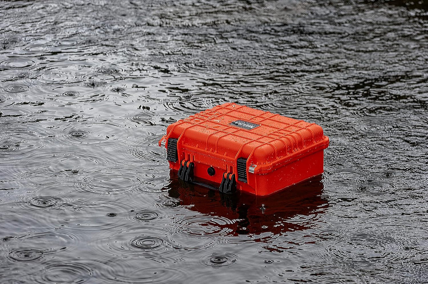 MEIJIA Portable All Weather Waterproof Camera Case With Foam,Fit Use of Drones,Camera,Equipments,Pistols,15.98x12.99x6.85inches