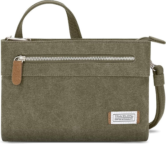 Travelon Women's Anti-Theft Heritage Small Crossbody Cross Body Bag