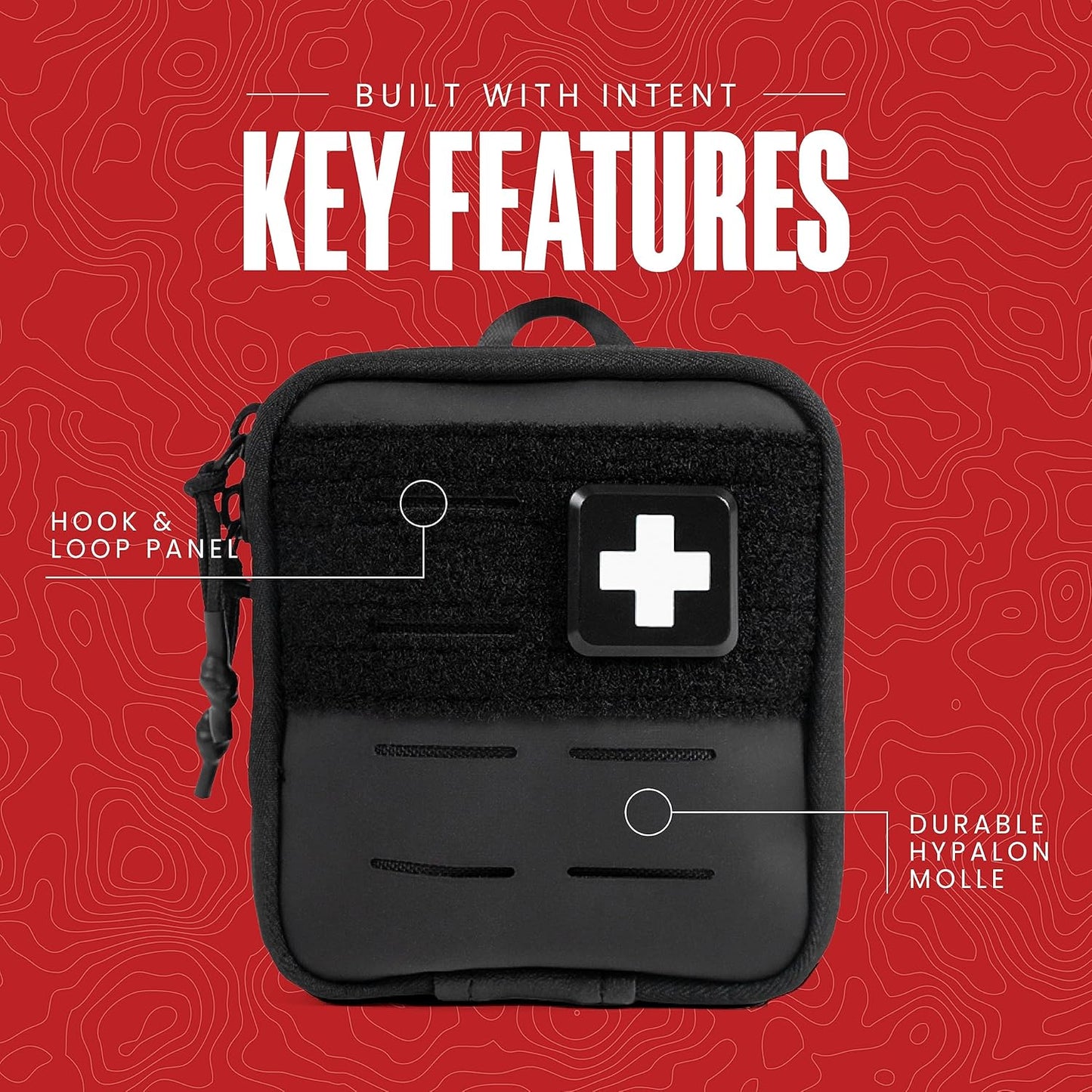 My Medic - Everyday Carry Pro Kit - Black, Life Saving, Portable Trauma Kit