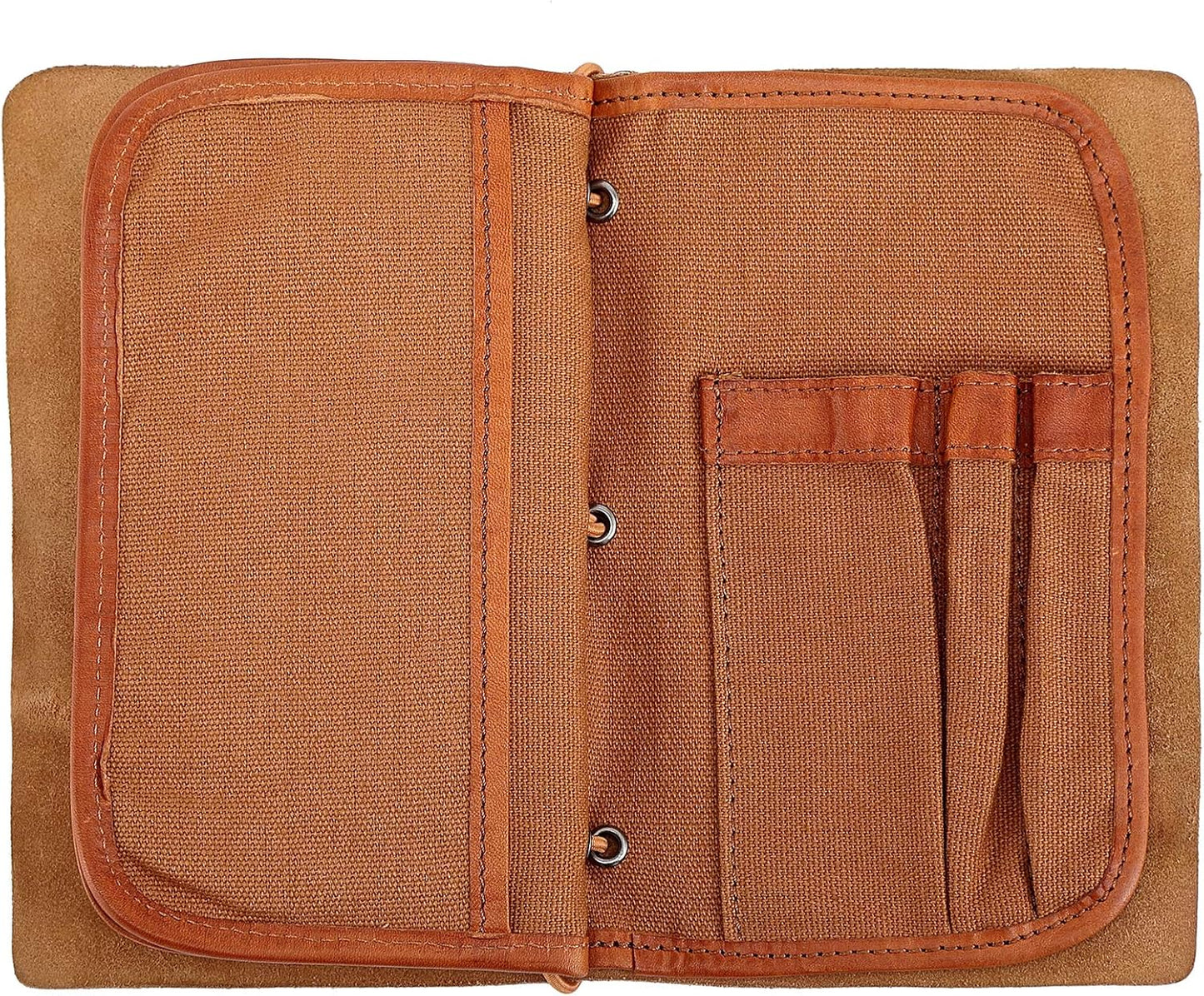 Genuine Leather Nomad Organizer Travel Wallet | Women's Wallet Clutch Passport Holder