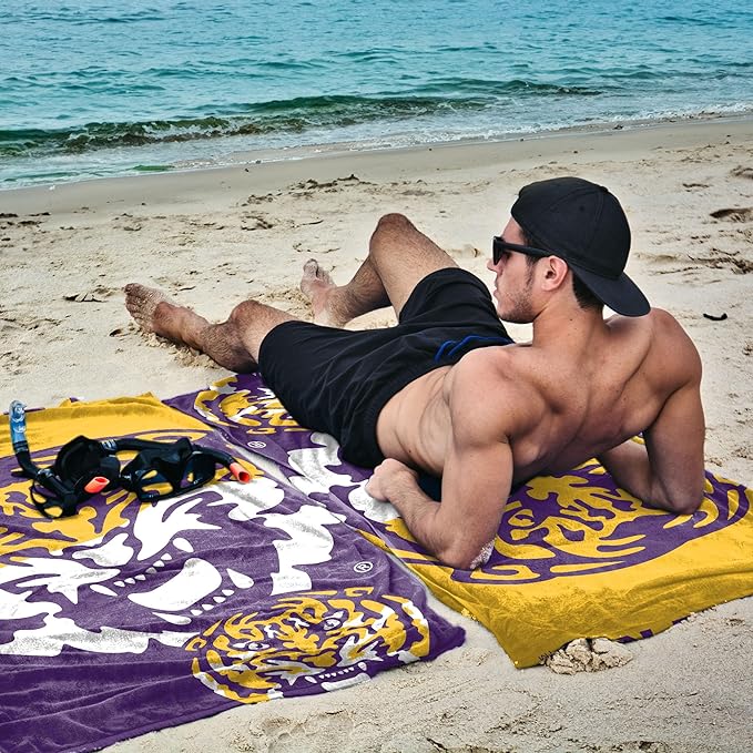 Northwest NCAA Unisex-Adult Microfiber Beach Towel